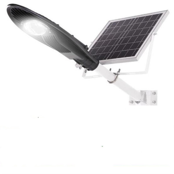 IP65 Integrated All in One Remote Control 20W 30W Solar Power LED Street Light Lamp Outdoor Garden Lighting with 5M Cable