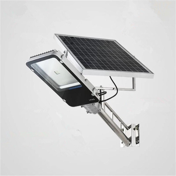 30W Light Control Die-casting Aluminum Automatic Solar Power LED Street Light Outdoor Waterproof Garden Park Wall Lamp Lighting