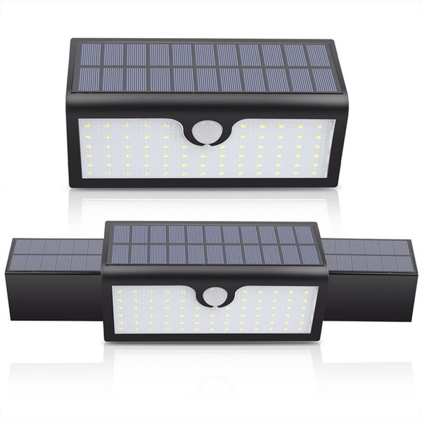 Solar Lights 71LEDs 3-in-1 Bright Security Motion Sensor Outdoor Solar Wall Lamp 3 Modes Garden Patio Pathway Street Lights