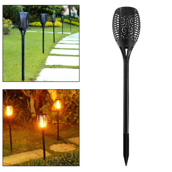 Waterproof Outdoor 96 LEDS Solar Energy Light Halloween Christmas Lights with Torch Shape And Light Sense Automatic Mode LEG_23W