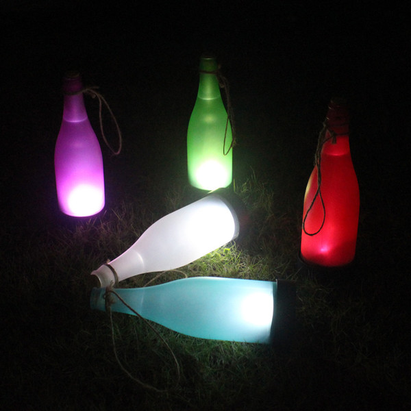 Selling solar outdoor decorative bottle landscape lamp Nightlight