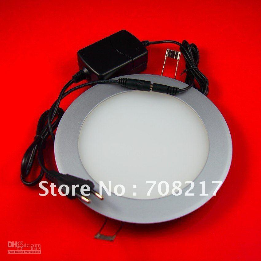 FREE SHIPPING LED Panel light, 18W, 240mm diameter, 1500lm with wide viewing angle, replace for 3X36