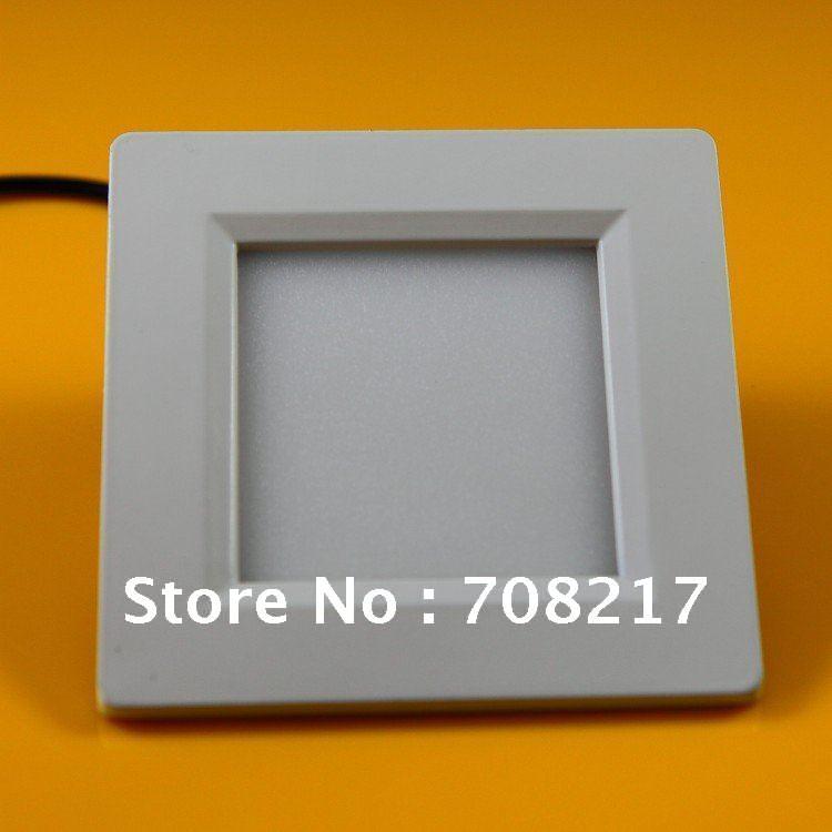 news!!! Free shipping Dimmable 10w led panel light white shell AC85~265V,980lm led ceiling light