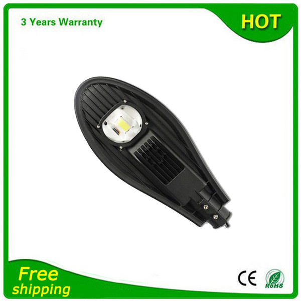 2PCS AC85-265V DC12V 24V Warranty 3 Years 12V LED Street Light 30W Outdoor Industrial Garden Road Yard Lamp Thick Housing Super Bright