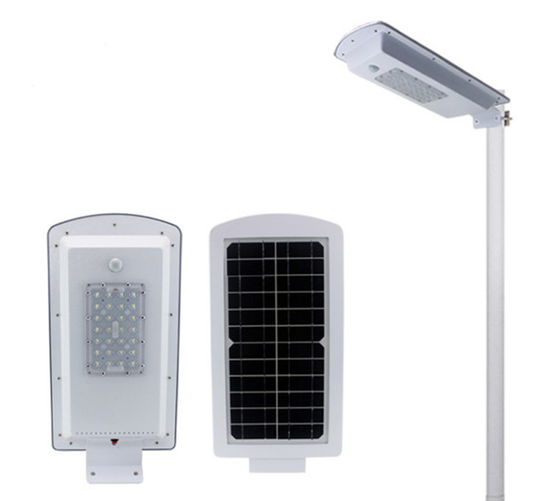 high quality Solar LED Street Light 15W waterproof outdoor lighting PIR Motion Sensor Auto On/Off at Dusk and Dawn SMD3030