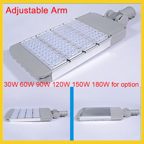 30W 60W 90W 120W 150W 180W highway streetlighting led road lamp streetlight project adjustable Arm 3years warranty