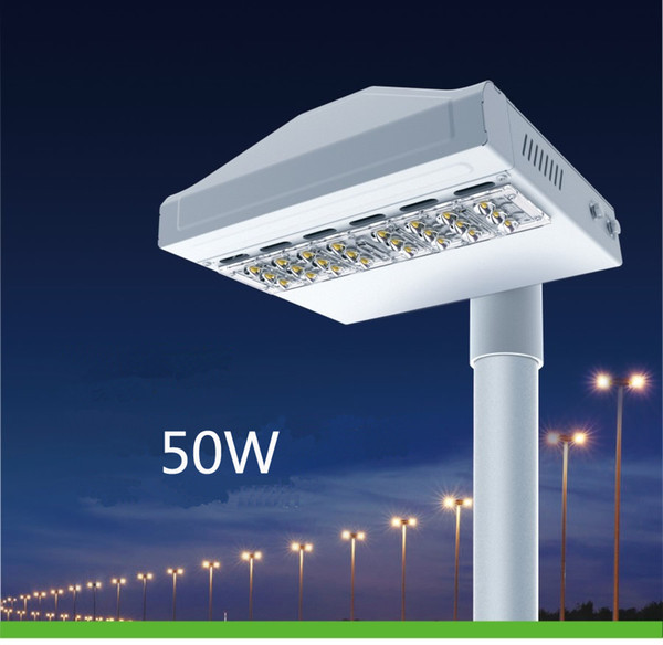 50W LED Street Light led road garden light garden yard street lamp match a pole adapter 3years warranty