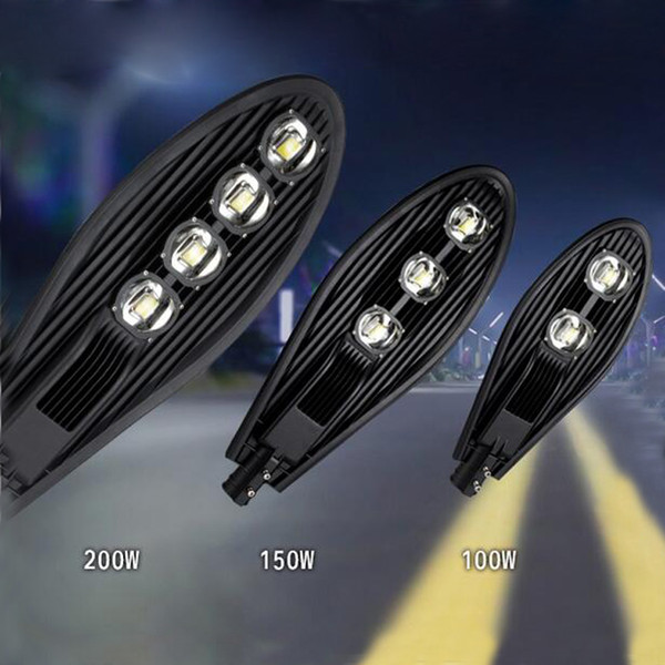 LED Street Lights 30W 50W 100W 150W 200W Road Highway Garden Park lights 85-265V Streetlight Outdoor Lighting