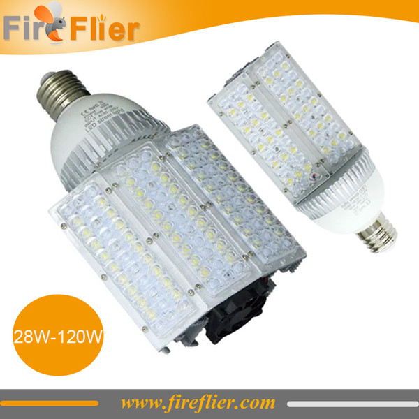 Free Shipping 20pcs street led bulb 30w e27 Road Lighting Lamp 40w 50w 60w Led corn lights bulbs Garden 80w 100w 120w