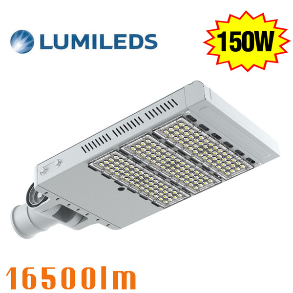 150Watt LED Shoebox Light fixture IP65 Parking Lot Street Area Pole Light Daylight 6000K