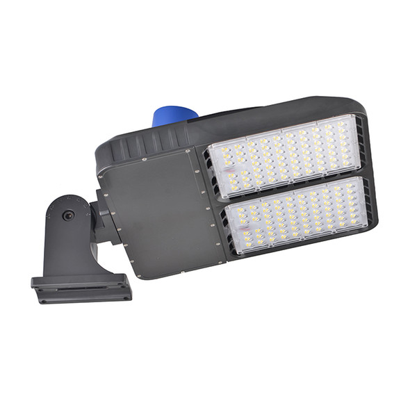 High Quality 320W LED Shoebox Street Light With Photocell 3030 SMD IP65 outdoor street light area light