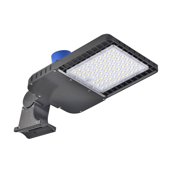 150W Outdoor LED Street Lamp With Photocell Sensor Parking Lot Shoebox Light Waterproof Flood Light UL DLC ETL Garden Road Lighting