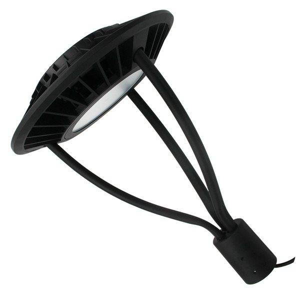 80 Watt Outdoor IP65 LED Circular Area Pole Light 350W Metal Halide Retrofit IP65 Post Top Garden Light Daylight 5000K