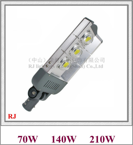 Epistar COB LED street light lamp LED road light IP65 waterproof 70W / 140W / 210W AC85V-265V aluminum 285 module I RJ-LS-H