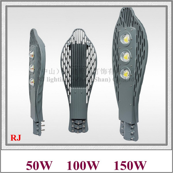 LED street light lamp LED road light waterproof 50W / 100W / 150W AC85V-265V input die cast aluminum Dolphin style RJ-LS-N