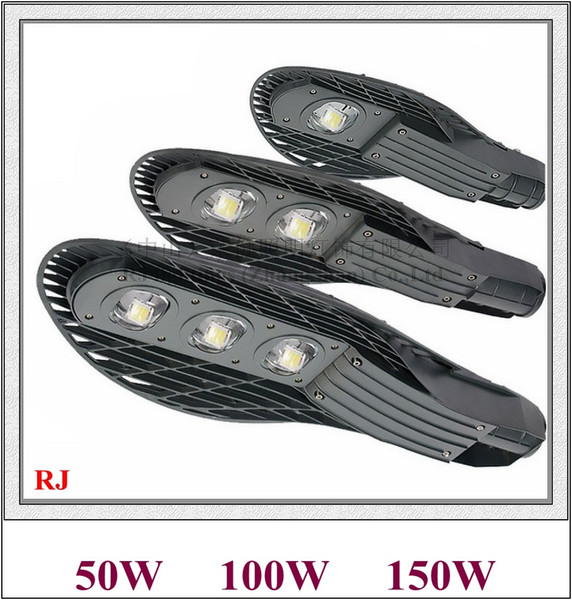 Epistar chip LED street light lamp LED road light IP65 50W / 100W / 150W AC 85V-265V input aluminum racket style I RJ-LS-C