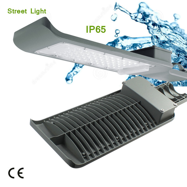 Slip LED Street Lamp 40W 60W 80W Parking Lots Pole Light Fixture Outdoor Site Street Area Lighting