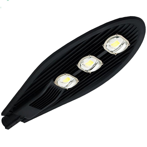 HOT!!!! black color COB LED Street Lights 50W 100W 150W Road Highway Garden Park Street Light 85-265V IP65 waterproof Lamp Outdoor Lighting