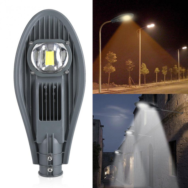 New design 30W 50W LED Street Lights Waterproof IP65 Road Street Flood Light Lamp for Outdoor Garden Yard Wall Lamp Gate Lighting AC85-265V