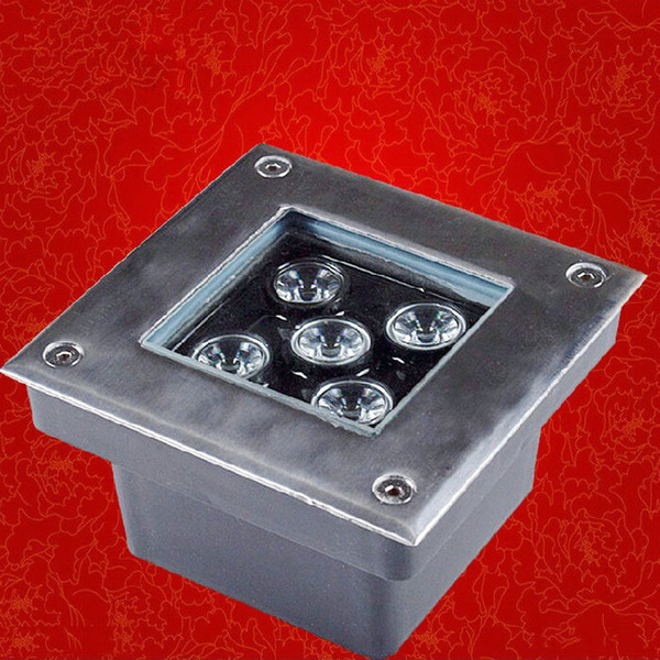 5*1W CE&RoHS AC110V/220V LED Outdoor Underground Lamp Waterproof IP65 LED Spot Floor Garden Yard LED underground light