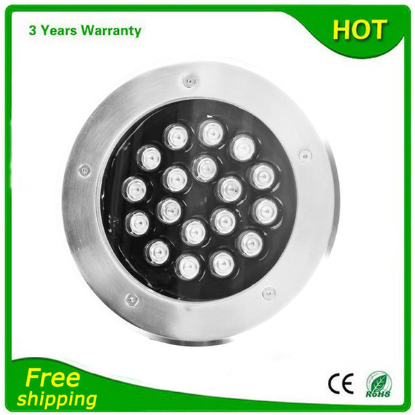 RGB LED Underground Light 18W LED Buried Lighting Floodlight RGB 16 Color Change Wall Washer 6pcs 85-265V 24V Warranty 3 Years