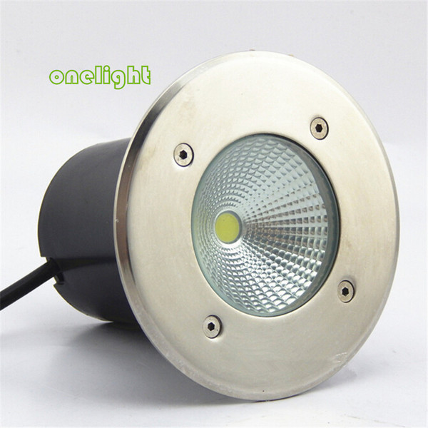 Free shipping (8pcs/lot) Waterproof IP8 15W COB LED Underground light AC85-265V/DC12V White warm white LED Outdoor lighting Wholesale