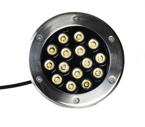 15W LED Outdoor Ground Garden Floor Underground Buried Lamp Spot Landscape Light AC 85-265V IP67