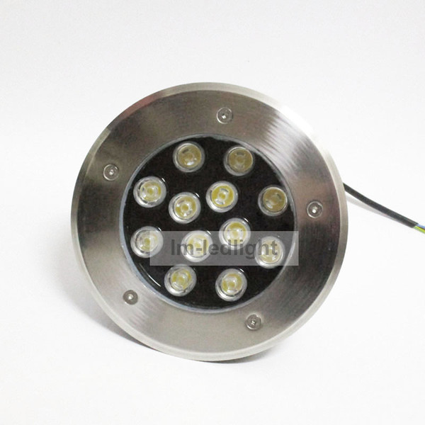 fast free ship floor lights 12W IP67 waterproof lampara led white blue pink rgb yellow green led grondspots 85-265V industriel lampadaire