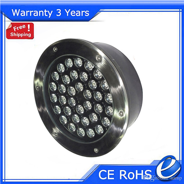 36W LED Underground Light RGB Buried Lighting Outdoor Floodlight RGB/W/R/G/B/Y/WW 10pcs 85-265V 24V Warranty 3 Years