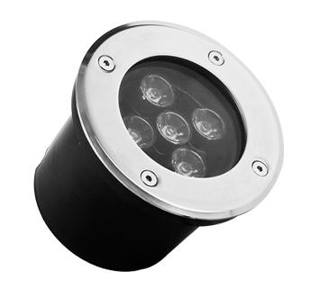 dia.120mm AC220V 110V 5X1W 5w led underground lamp underwater lighting waterproof IP65 DHL free shipping