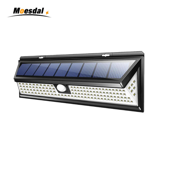 MOESDAL 118 LED 1000LM Waterproof PIR Motion Sensor Solar Garden Light Outdoor LED Solar Lamp 3 Modes Security Pool Door Solar Lighting