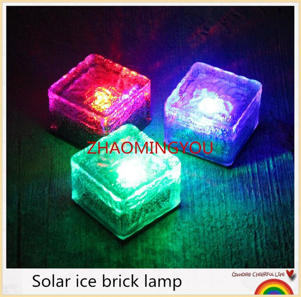 YON 10PCS Garden Solar Lamp Outdoor Lighting Color-changing Waterproof Pool Light Outdoor Solar Buried Floor Light