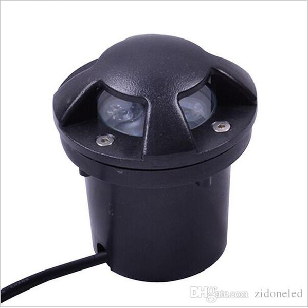 LED buried lights 3W outdoor garden recessed deck floor wall underground lamp landscape sidewalk lighting 12V/24V/AC85- 265V