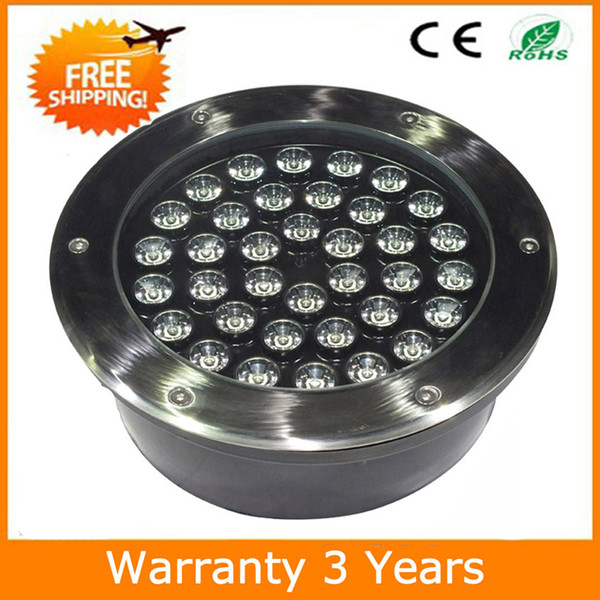 LED Underground Light RGB 36W LED Buried Lamp Lighting Flood Light RGB W R G B Y WW 8pcs Warranty 3 Years CE