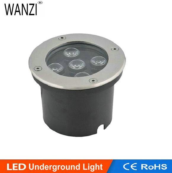 Free shipping 5W LED underground lamps LED outdoor lighting DC24V OR AC85~265V IP65 CE&ROHS 120*H90mm LED Buried lighting