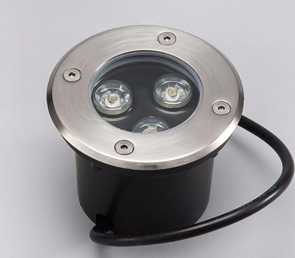 Hot sale LED Underground Light 3*3W IP68 Buried Recessed Floor Ground Path Landscape Lamp DC12V 85-265VAC