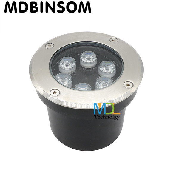 Wholesale 6W LED Underground Light 6W LED underground lamp AC85-265V Waterpoof led inground step lamp outdoor lighting ree shipping