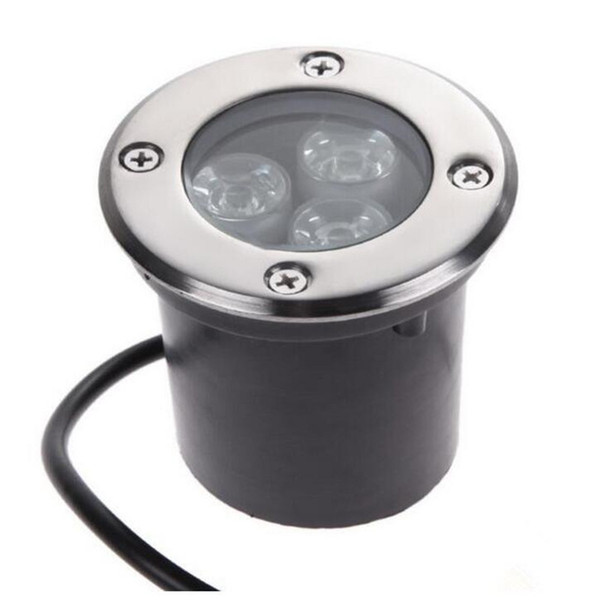 Hot sale 3*3W LED Underground Light Waterproof IP67 AC85-265V Buried Lamp Outdoor Garden Path Floor Ground Yard Spot Lights