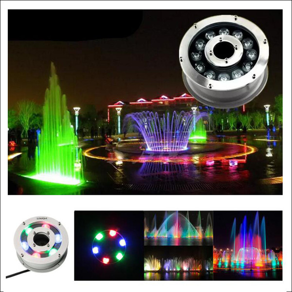 15W 18W LED underwater lighting Landscape LED lights outdoor light DC24V Swimming pool LED lights IP65 3 yrs warranty