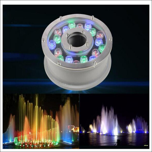 White blue red green 15W 18W LED underwater lighting Landscape LED lights outdoor light DC24V Swimming pool LED lights IP65 3 yrs warranty