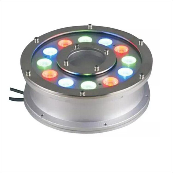 Landscape lamp pond swimming pool fountain RGB LED underwater light IP68 stainless housing epistar LED chip 5 pcs per lot