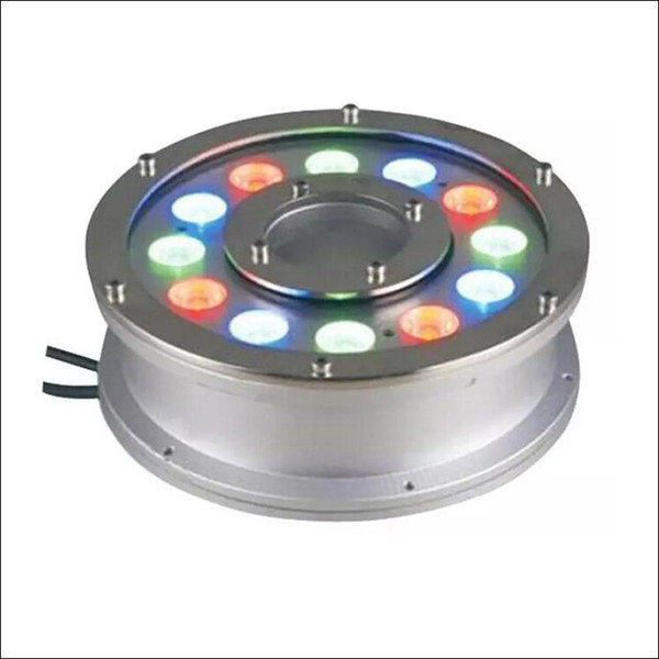 Stainless steel material LED lighting RGB LED underwater light outdoor lighting for fountain pond swimming pool IP68 landscape lamp