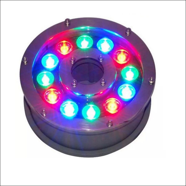 Outdoor lights RGB fountain using LED underwater light stainless housing Epistar high power LED chip 3 yrs warranty