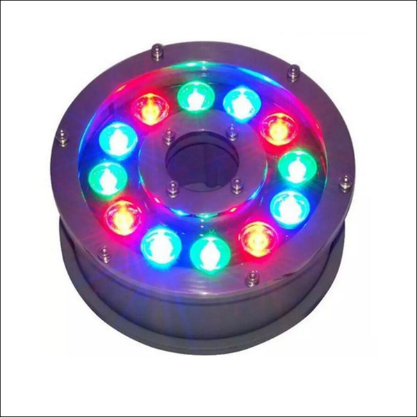 Landscape LED lights Outdoor lights RGB fountain using LED underwater light stainless housing underground lamp IP68