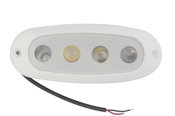 Waterproof Aluminium Marine Boat Yacht Light 10W White Deck Light 8-30V DC