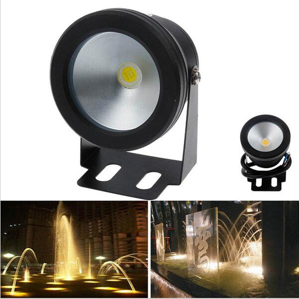 2016 new arrivals IP68 Waterproof 10W LED Underwater Light 12V DC Cool White Warm White Underwater Pool Lamp For Fountain Lighting