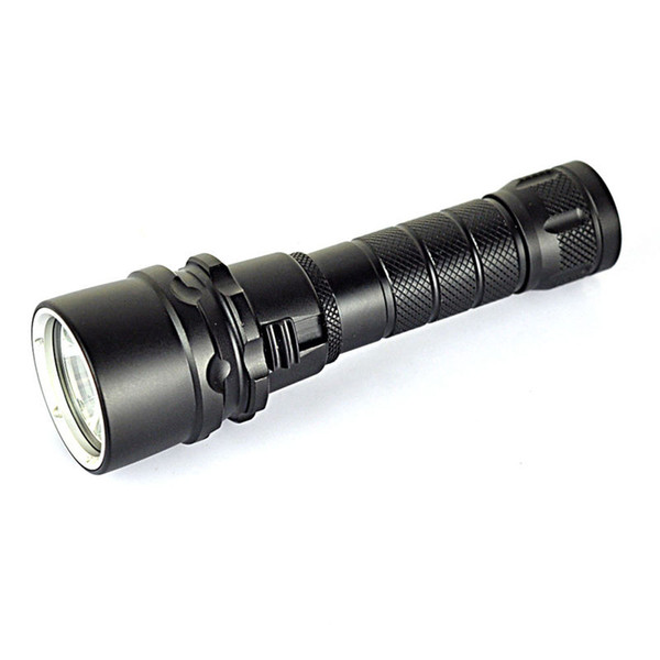 100M Waterproof 2000LM CREE XM-L T6 LED Diving Flashlight Torch