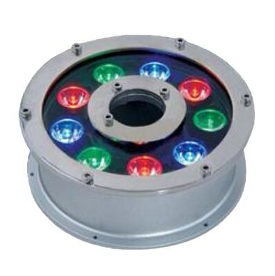 Wholesale- Round 9W High Power LED Underwater Light IP68 Waterproof DC12/24V Input RGB/White Color for Swimming Pool/Fountain/Aquarium Use