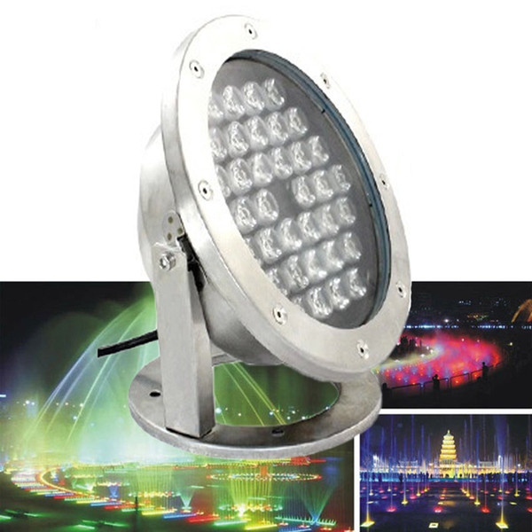 Led Underwater Lights RGB Underwater Lights 24W 24V High Low Pool Colorful Spotlights Underwater Fountain Lights