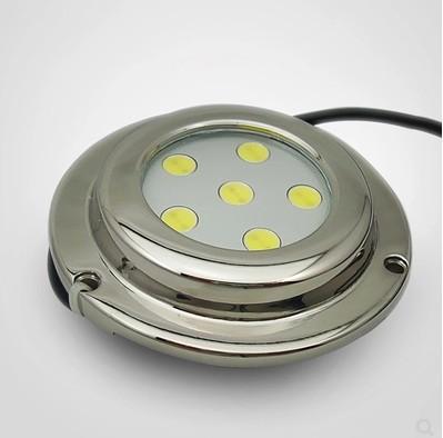 Waterproof Underwater Boat LED Light Under Water Fishing Lighing Wakeboard Marine Lights IP68 Super Bright LLFA